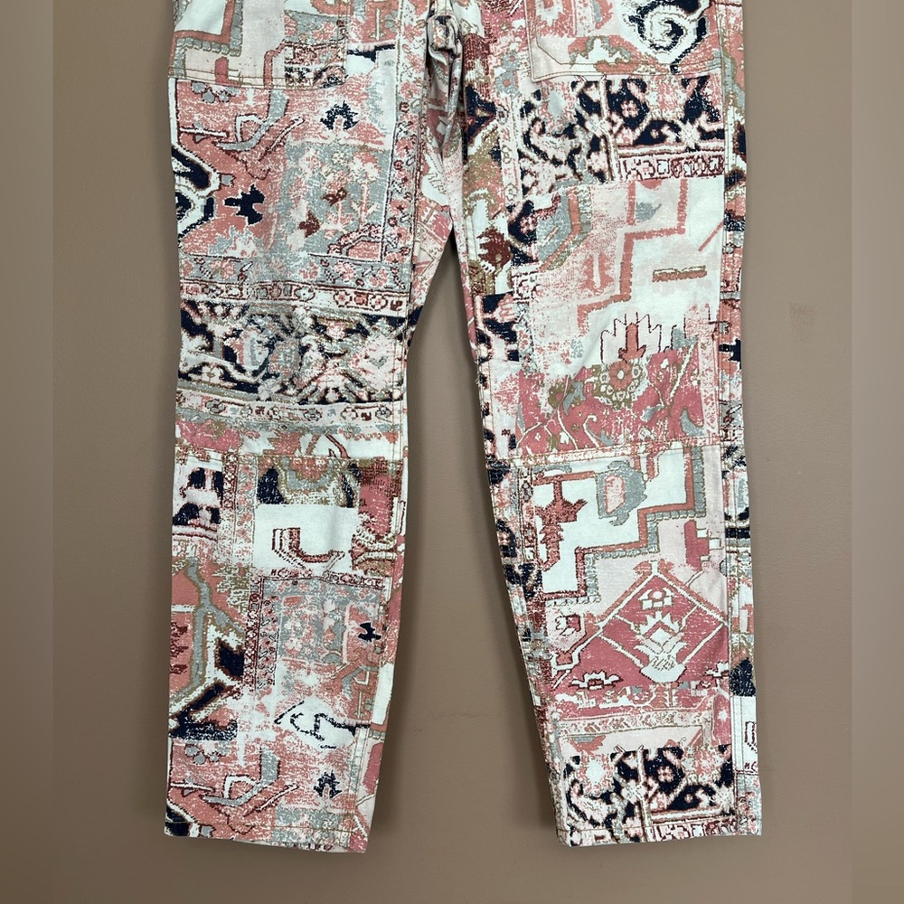 {By Anthropologie} The Wanderer Utility Tapestry Pants - Womens 27 - Picture 4 of 13